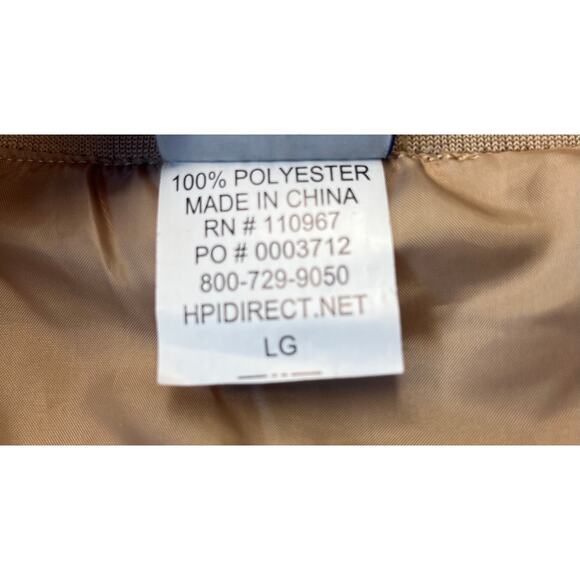 HPI Outdoor Golf Windshirt Size Large Mens Blue V-Neck Pullover‎ NWOT - Picture 9 of 10